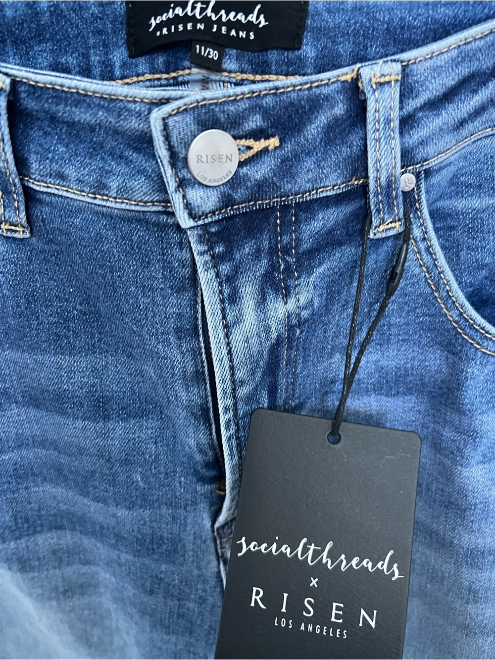 Risen Scottie Large Cuffed Jeans - Picture 3 of 10